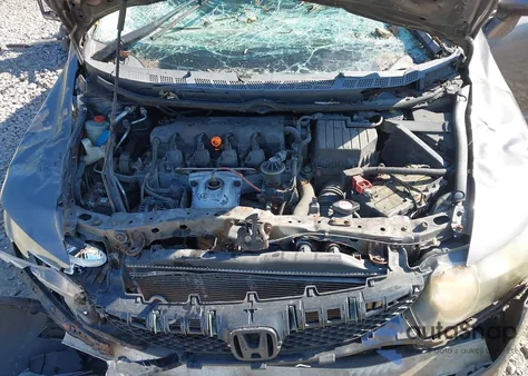 2009 Honda Civic Ex from USA, damaged, VIN 19XFA168X9E020352